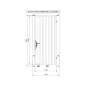 Portillon Battant 1 vantail Industriel. Standard ( 1 m x 2,2 m )