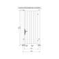 Portillon Battant 1 vantail Industriel. Standard ( 1 m x 2,4 m )