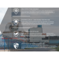 Portail Industriel Coulissant Autoportant ( 3 m x 1,6 m ).