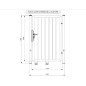 Portillon Battant 1 vantail Industriel. Standard ( 1,1 m x 1,6 m )