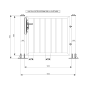 copy of Portillon Industriel 1 m x 1,5 m