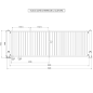 copy of Portillon Industriel 1 m x 1,5 m