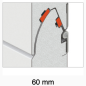 Full 60 mm sectional garage door - Installation in Dubai & Emirates