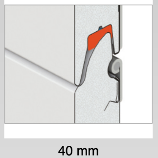 40 mm sectional garage door - European manufacture, premium installation in Dubai and in all emirates