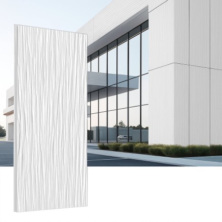 FLAÇADE FLAADE الأسمنت الخارجي في دبي - اللون الدائم - التركيب المهني