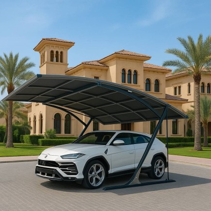 Carport Double Place Tanked - Premium-Installation in Dubai