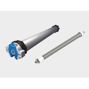 Aluminium isolé à porte à rouler en aluminium à 5,0 m x H 2,5 m - 77 mm - Couleur Blanc - Porte de qualité européenne à Dubaï