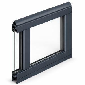 Porta de garagem secional vitrificada motorizada W 4,0 m x H 2,00 m - painéis de 40 mm - Branco - Qualidade Doorhan em Dubai