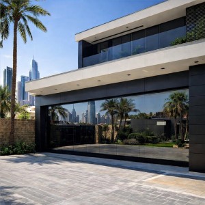 Sectional Glass Garage Door...