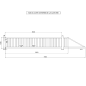 Portail Industriel Coulissant Autoportant ( 4 m x 2,2 m ).