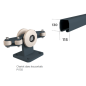 Portail Industriel Coulissant Autoportant ( 9 m x 1,6 m ).
