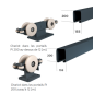 Portail Industriel Coulissant Autoportant ( 10 m x 1,6 m ).