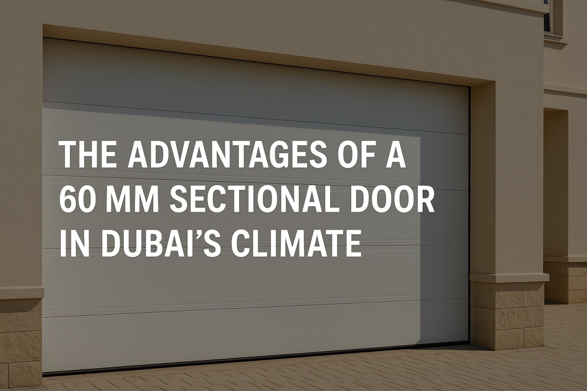 I vantaggi di una porta sezionale da 60 mm nel clima di Dubai